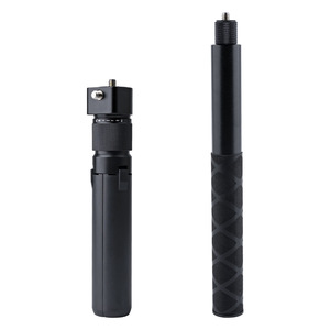 Mini trépied en alliage d'aluminium pour caméras d'action panoramiques <span class=keywords><strong>Dji</strong></span>/Insta360 <span class=keywords><strong>X3</strong></span> X4 X5 avec poignée rotative Bullet-Time - Product Image 1