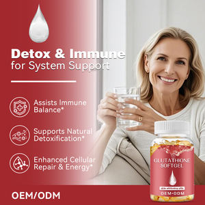 Meistverkaufte OEM Glutathion-Kapseln 1000MG Glutathion-Softgels | Glutathion-Aufhellungs-Softgel-Kapseln für Frauen - Product Image 2