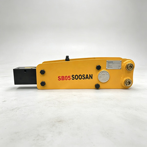 Martillo Hidráulico Soosan Tipo Superior SB05 para Miniexcavadora, Martillo Demoledor de Roca - Product Image 1