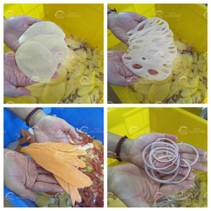 Thép không gỉ gốc Rau cắt <span class=keywords><strong>Slicer</strong></span> Máy sen gốc khoai lang chuối chuối chip <span class=keywords><strong>Slicer</strong></span> máy - Product Image 5