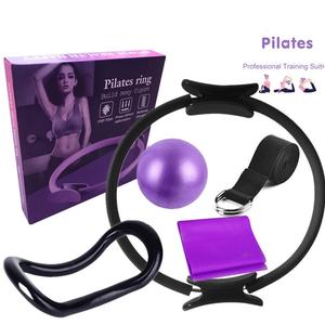 Ensemble d'anneaux <span class=keywords><strong>Pilates</strong></span> d'entraînement de gymnastique à domicile 5 pièces accessoires d'entraînement sportif pour l'exercice à domicile - Product Image 6