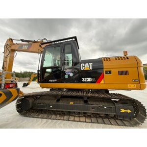 Excavatrice sur chenilles hydraulique d'occasion CAT323D2L 23 tonnes, d'origine japonaise, en bon état, Caterpillar, à vendre - Product Image 5