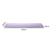 Tapis de souris personnalisé en caoutchouc Kawaii en mousse à mémoire de forme grand et mignon avec repose-poignet tapis de souris de jeu pour le bureau et la maison