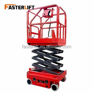 フル電動油圧シザーリフト伸縮プラットフォーム 5m 6m 6.8m CE認証済み - Product Image 2