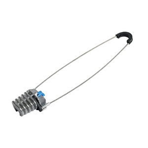Pince de tension de ligne à fibre optique de type cale auto-ajustable pour réseau FTTH extérieur - Product Image 1