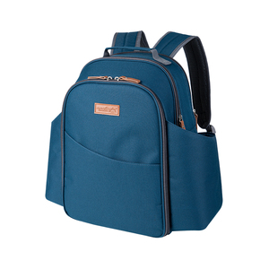 Sac à dos isotherme pour pique-nique 4 personnes <span class=keywords><strong>avec</strong></span> 2 grands porte-bouteilles et porte-canettes, matériau 600D, fermeture éclair, logo personnalisé - Product Image 2