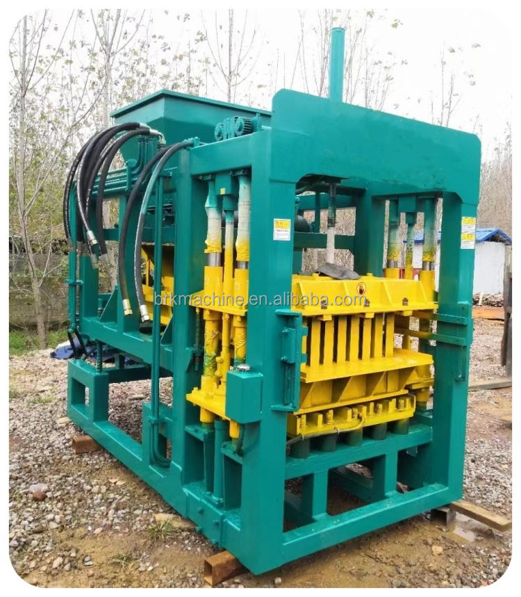 Manufacturing Factory Fully Automatic Concrete Hollow Interlock Paving ...