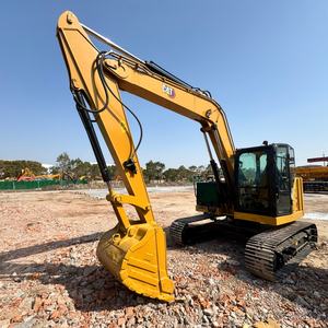 Livraison gratuite, faible consommation de carburant, puissante excavatrice sur chenilles hydraulique Volvo CAT310 d'occasion de 10 tonnes pour projets d'ingénierie - Product Image 4