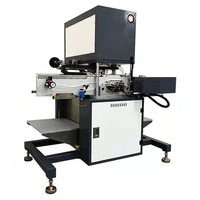 Machine d'impression automatique à chaud pour gaufrage en cuir de plaque de carte d'invitation électrique robuste