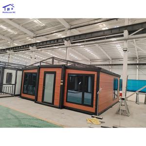 Maisons mobiles modulaires préfabriquées extensibles et pliables Morden, maisons miniatures de 2, 3 ou 5 chambres, maisons conteneurs hôtelières avec terrasse - Product Image 5