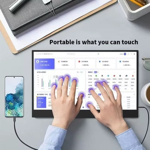 Écran externe IPS 15,6 pouces 1080P 60Hz pratique pour ordinateur portable, PS4/5, Switch - Utilisation professionnelle et gaming - Product Image 2