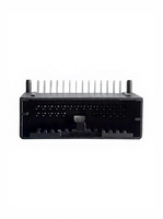 Conector doméstico para coche LS 34826-0240, enchufe de 24 pines con extremo de placa, zócalo de pines doblados, latón estañado, 3A 14V, rectangular, paso de 2.0mm