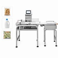 Báscula de Control Dinámica Automática con Sistema de Rechazo y Clasificación por Peso para Bolsas de Alimentos, Snacks, Botellas y Cartones