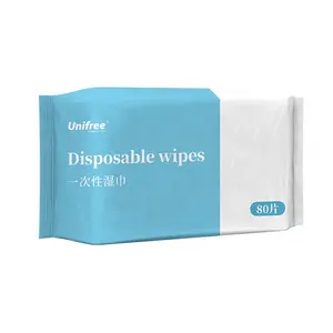 Private Label Wet Wipes Wholesale Paper Tissue Free Sample Wet Wipes for Adult Washable wet wipes