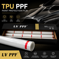 Film de protection de peinture transparent auto-réparant de qualité industrielle 8,5 mil d'épaisseur, résistant aux éclats de pierre, en TPU, pour voiture, rétractable à la chaleur