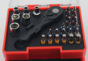 58 <strong>Pcs</strong> Drawer Style Hand Tools <strong>Set</strong> Electric Screwdriver <strong>Bits</strong> Socket <strong>Set</strong> Box Package Multi Screwdriver <strong>Bits</strong> <strong>Set</strong> - Product Image 2