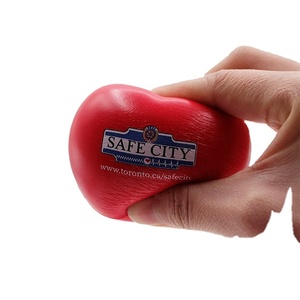 Pelota Antiestrés en Forma de Corazón, Diseño Único de PU Suave, 250,000 Piezas por Mes, Juguete Promocional de CN;JIA - Product Image 4