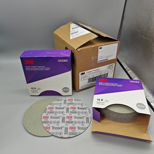 Disque en mousse 3M 02085 Trizact Hookit 6 pouces, éponge abrasive en carbure <span class=keywords><strong>de</strong></span> silicium, disque abrasif 443SA P3000 pour le <span class=keywords><strong>ponçage</strong></span> <span class=keywords><strong>de</strong></span> finition, nouvel emballage - Product Image 6