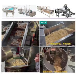 เครื่องทอดหมูทอดกรอบอัตโนมัติอเนกประสงค์สายการผลิตเครื่องทำหนังหมู<span class=keywords><strong>ทอด</strong></span>/เปลือก/แตก/หนังปลา - Product Image 5