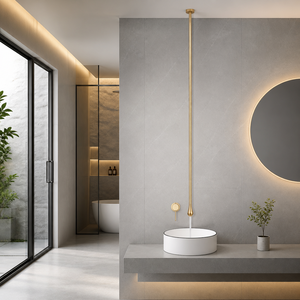 <span class=keywords><strong>AMAXO</strong></span> Anti-Fingerabdruck Badezimmer-Waschtischarmatur Waschbecken-Mischbatterie Verdeckte Deckenarmatur Keramik-Ventilkern - Product Image 3