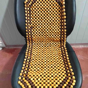 Coussin de siège de voiture en bois perlé, universel, respirant, housse de siège d'été pour voitures, utilisation quatre saisons - Product Image 4