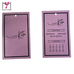 Étiquettes suspendues en papier personnalisées et durables, style cordon, pour extensions capillaires, vêtements, chaussures, sacs, accessoires, avec impression de logo personnalisée - Product Image 4