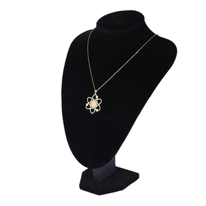 Collana con Ciondolo Teoria del Big Bang, Atomo, Galassia, Pianeta, in Acciaio Inossidabile, Gioielli Scientifici per Donne - Product Image 1