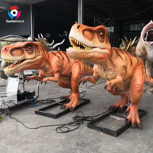 Флуоресцентный тираннозавр рекс 4 м для парка динозавров, новинка 2020
