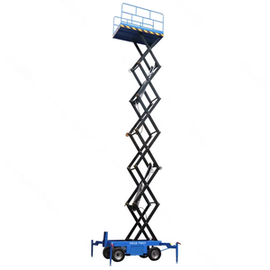 Haute qualité 6-24m travail aérien plate-forme de levage <span class=keywords><strong>manivelle</strong></span> électrique Mobile ciseaux Mobile levage Cargo ascenseur de fret - Product Image 6