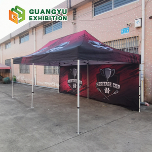 Carpa Resistente de 26 kg, Estructura Hexagonal de Aleación de <span class=keywords><strong>Aluminio</strong></span> y Acero de 50 mm, Carpa Automática Plegable de 10*20 pies, Personalizable con Logotipo - Product Image 4