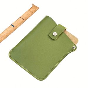 Pu Leather <b>Holder</b> Hand-Carrying Document Passport <b>Wallet</b> Gift for Travel - Product Image 5