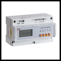 Medidor de Energía Trifásico Acrel ADL3000 para Riel DIN, Monitoreo de Exportación Cero, Clase 0.5s, Bidireccional para Inversor Solar