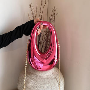 Bolsos de Mano de Noche con Cremallera de Alta Calidad, Diseño Geométrico Ecológico, para Mujer, para Fiestas y Bodas, con una Sola Correa - Product Image 4