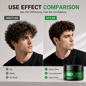 <span class=keywords><strong>Crème</strong></span> pour boucles pour hommes, définit et contrôle la texture naturelle, <span class=keywords><strong>crème</strong></span> pour boucles 3 en 1 pour hommes avec une tenue légère et volumineuse - Product Image 4