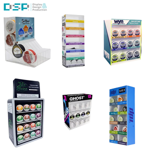 DSP Vietnam Factory Led Acrylic Snus Zyn Nicotin Pouch Smokeless Tobacco Snus <b>Display</b> <b>Case</b> For Zyn Smoke Shop - Product Image 1