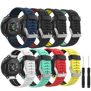 Bracelets de montre Upro, bracelets de remplacement colorés pour montres intelligentes Garmin Forerunner 220/230/235/620/630/735 - Product Image 1