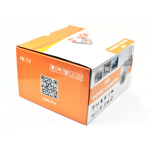 Camera quan sát an ninh mạng 360 theo dõi nhà ngoài trời không dây tích hợp mic icsee 2 + 2 MP Camera vòm PTZ Camera wifi ip - Product Image 5