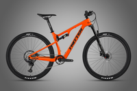 Vélo de montagne léger à suspension intégrale, frein à disque hydraulique Shimano, pneus Maxxis, pour descente longue distance