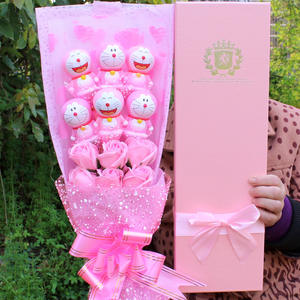 hellookitty puppe bouquet seife blume geschenkbox cartoon bouquet chinesisches valentinstagsgeschenk - Product Image 4