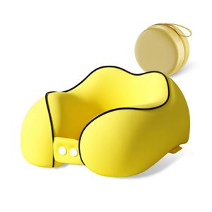 Almohada de Viaje en Forma de U Personalizable de Espuma Viscoelástica Suave, Soporte Ergonómico para el Cuello, Rebote Lento, Promociones Empresariales - Product Image 5