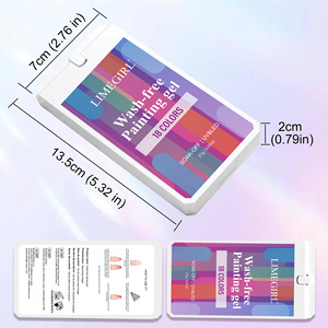 Set de 18 Colores de Gel Sólido para Uñas, Paleta de Pintura sin Limpieza, Pigmento en Gel UV LED para Degradado y Arte de Uñas, Venta al por Mayor - Product Image 6