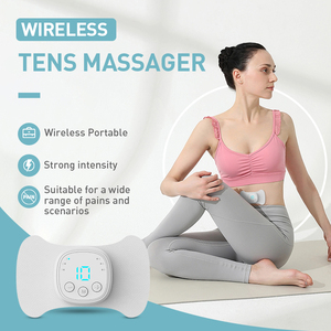 2025 nuevo diseño Mini equipo de electroterapia doméstica electrodo vibración Tens masaje para hombro y cuello - Product Image 2