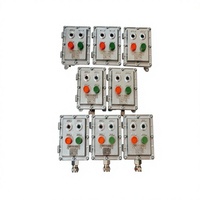 Boîtier de commande électrique antidéflagrant avec bouton poussoir anti-flamme IP66 Ex d IIB T6 Gb 24V-240V 5A pour l'industrie pétrolière et gazière
