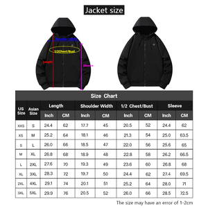 Tùy Chỉnh Unisex Pin-Powered Nước Nóng Áo Khoác Với Đứng Sưởi Ấm Áo Khoác Cho Nam Giới Sưởi Ấm Áo Khoác Cho Mùa Đông Nóng Áo Khoác Nam - Product Image 6