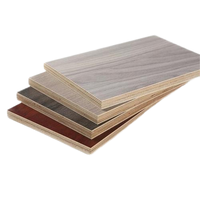 Contreplaqué stratifié mélaminé UV PVC à âme en peuplier E0 E1 4x8ft 12mm 15mm pour meubles de salon modernes et armoires commerciales