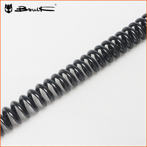Cordon de surf BouLK 5 mm 10 pieds, minimaliste, en TPU noir, pour leash de planche de surf - Product Image 4