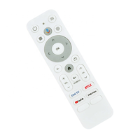 Télécommande IR RCU OEM ODM Hostrong pour Smart TV LED LCD Gtd, prise en charge de la personnalisation