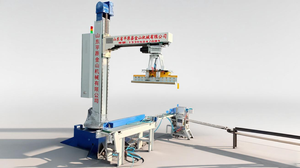 เครื่องวางพาเลทอัตโนมัติสำหรับเสาคอนกรีตและมอร์ตาร์ |   เครื่องวางซ้อนพาเลทแบบ Heavy Duty พร้อมระบบควบคุมอิสระสำหรับงานวิจัยและพัฒนา เหมาะสำหรับงานซีเมนต์ - Product Image 3