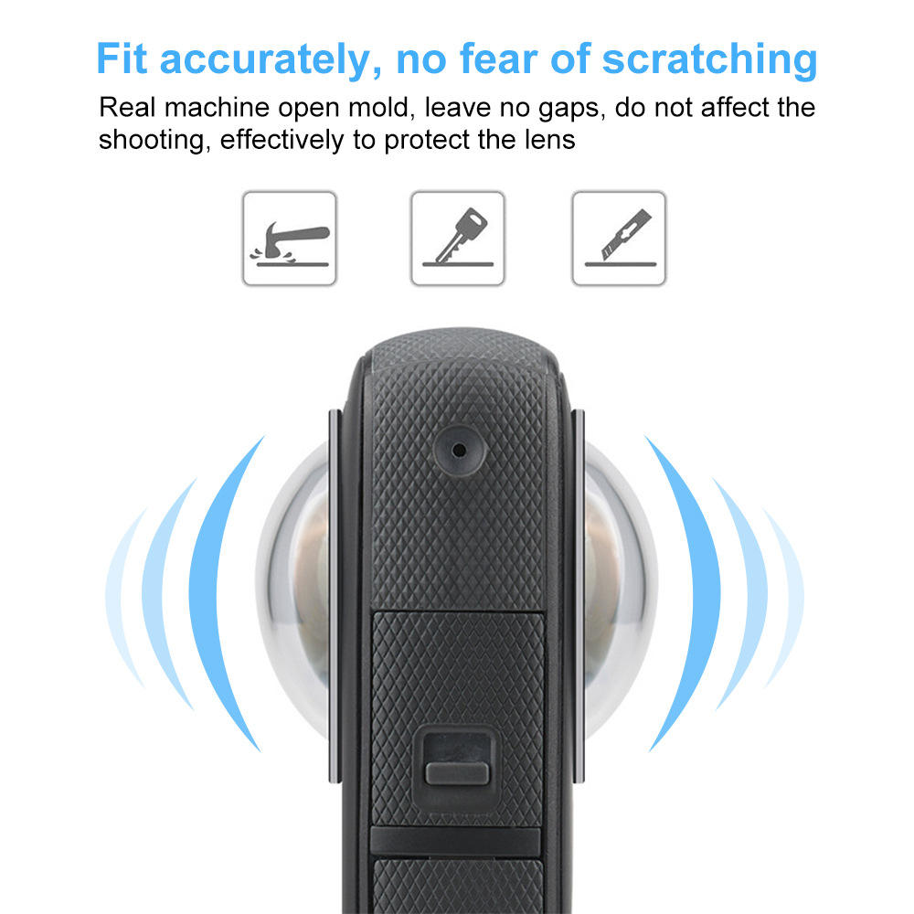 For Insta360 X2 Sticky Lens Guards Protector for Insta 360 One X2 Accessories Lens Safe Guard