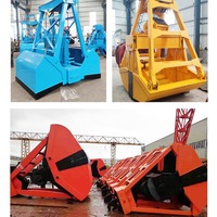 Grue grappin 5 cubes 10 cubes électrique hydraulique grab poubelle télécommande sans fil shell grab